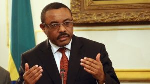 Ethiopian Prime Minister Hailemariam Desalegn