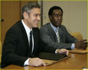 George Clooney and Don Cheadle
