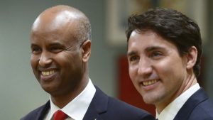 Ahmed Hussen is Canada's new minister of immigration in Justin Trudeau's government