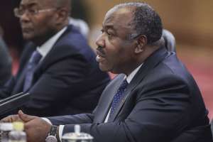 Gabon's President Ali Bongo Ondimba. Photographer: FRED DUFOUR/AP Photo