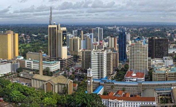 Photo: Daily Monitor An overview of the Central Business of Nairobi City.