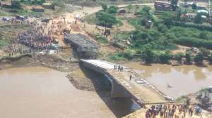 $12 million Chinese-built Sigiri bridge in Western Kenya collapsed before it was completed. President Uhuru Kenyatta inspected the project two weeks before the collapse.