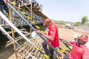 Sigiri bridge will significantly reduce deaths and make it easier for the residents to access markets, schools and hospitals ,President Kenyatta said when installing the bridge in June