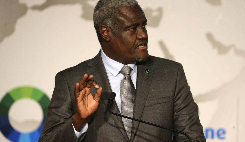 Moussa Fakir Mahamat, the President of the African Union Commission