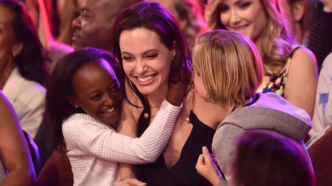 Angelina Jolie adopted her daughter from Ethiopia in 2005