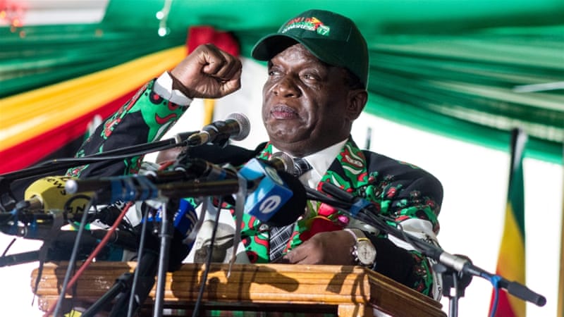 Emmerson Mnangagwa indicated he wants to resolve disputes with the West and open Zimbabwe up to foreign investment [Tendai Marima/Al Jazeera]