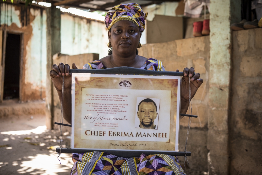 The family of murdered journalist Ebrima Manneh are still looking for answers