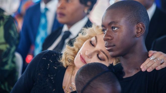 US pop star Madonna and her son David have regularly visited Malawi, the country of her adoptive children