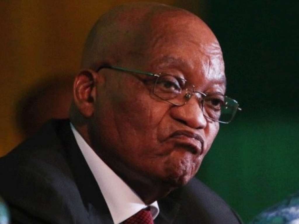 Embattled President Jacob Zuma