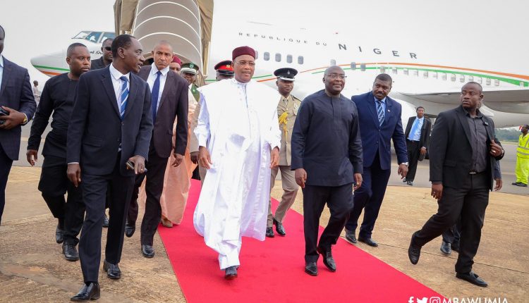 Niger's Mahamadou Issoufou is in Ghana for the Summit