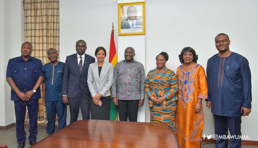 Bawumia and Liberia Delegation