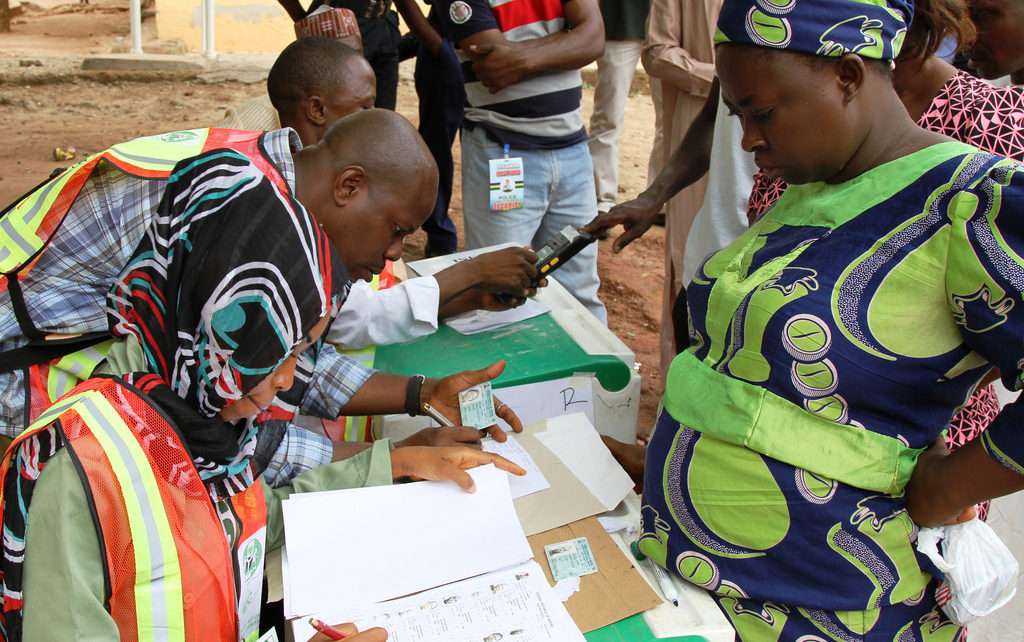 Voting in Nigeria’s previous elections. Credit: US Embassy Nigeria/Idika Onyukwu.