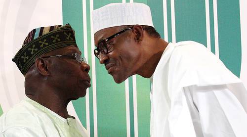 Relations have gone South between Obasanjo and Buhari