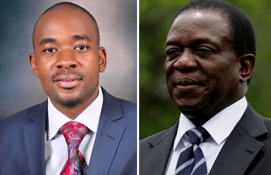 It is a two man race race between President Mnangagwa and Nelson Chamisa