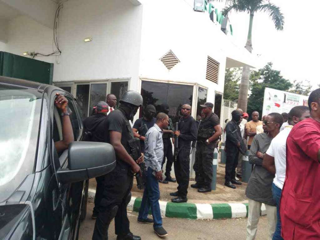 The siege at the National Assembly by security operatives from the DSS