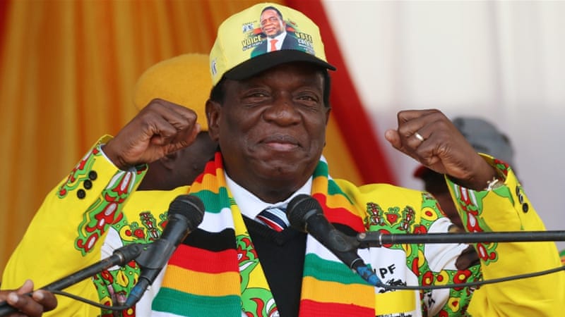 Mnangagwa has promised to bring in foreign investment and create jobs [File: Philimon Bulawayo/Reuters] 