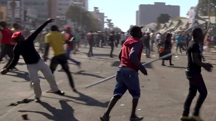 Post election violence in Zimbabwe