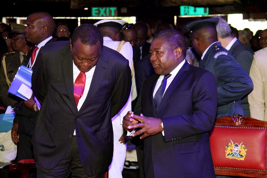 Presidents Uhuru and Nyusi see prosepcts for greater cooperation between Kenya and Mozambique