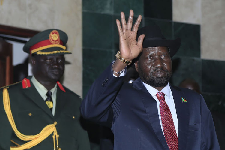South Sudan's President Salva Kiir Mayardit 